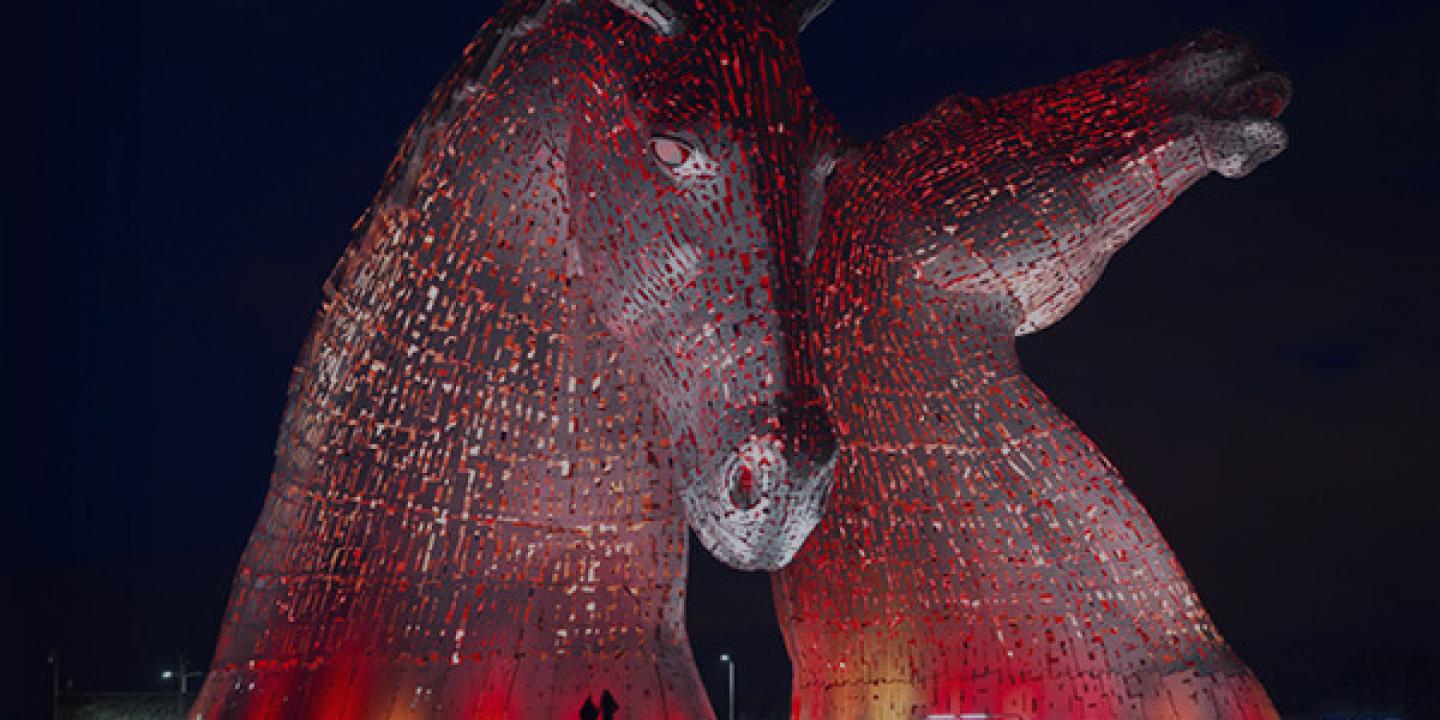 The Kelpies Supernova Run 2024 Alzheimer Scotland
