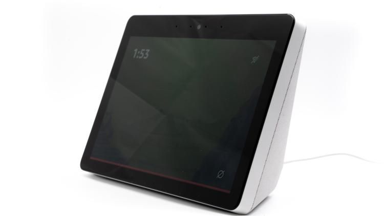 A speaker device with a screen which can be used to connect to the internet, to search for things like the news, weather, set alarms and reminders and control other smart devices around your home.