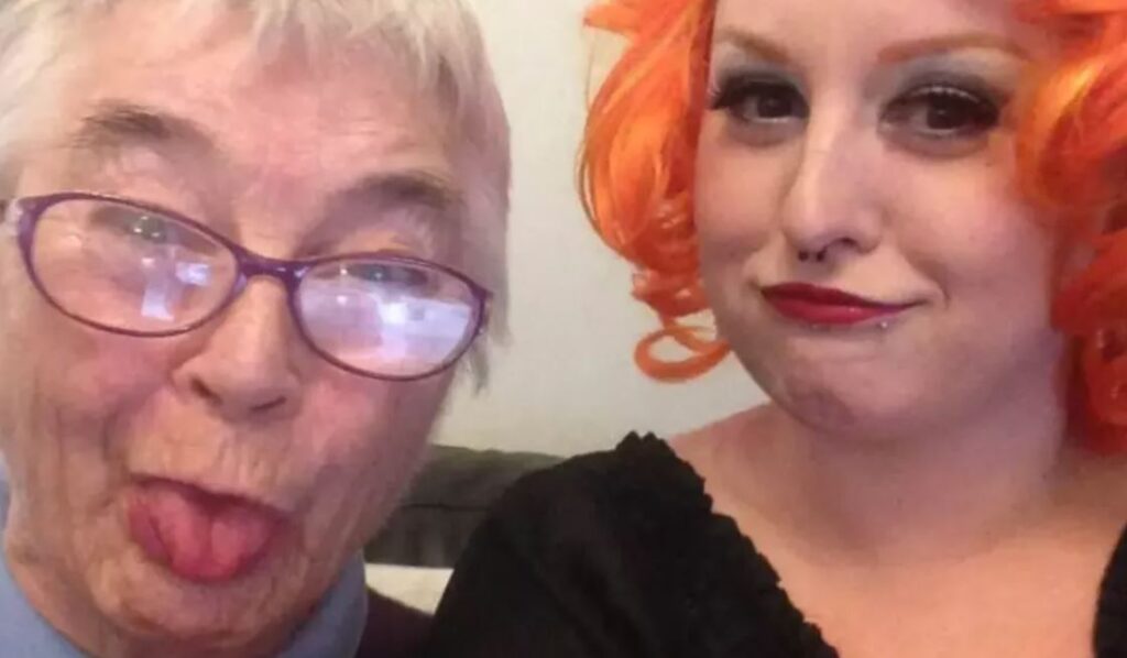 Roxy and her gran Joan