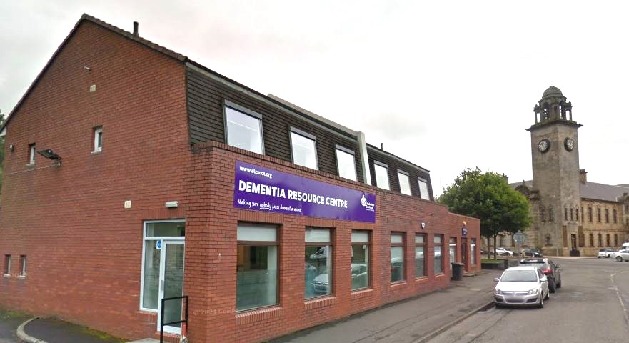 Exterior of Alzheimer Scotland West Dumbartonshire Brain Health and Dementia Resource Centre
