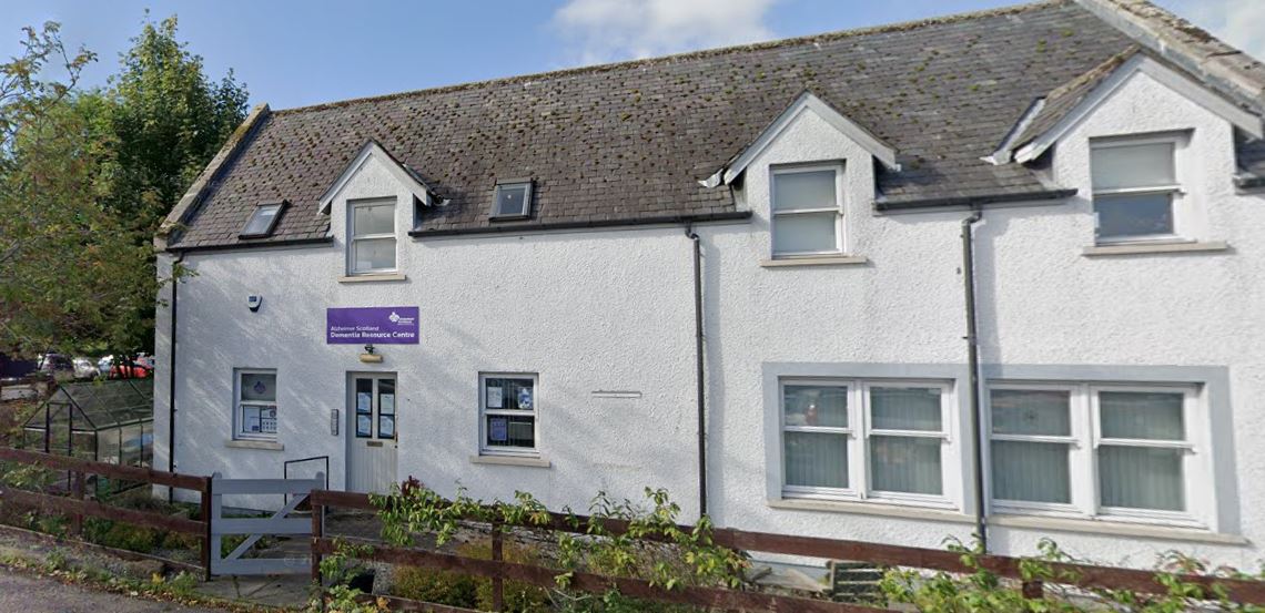 Exterior of Dingwall Brain Health and Dementia Resource Centre