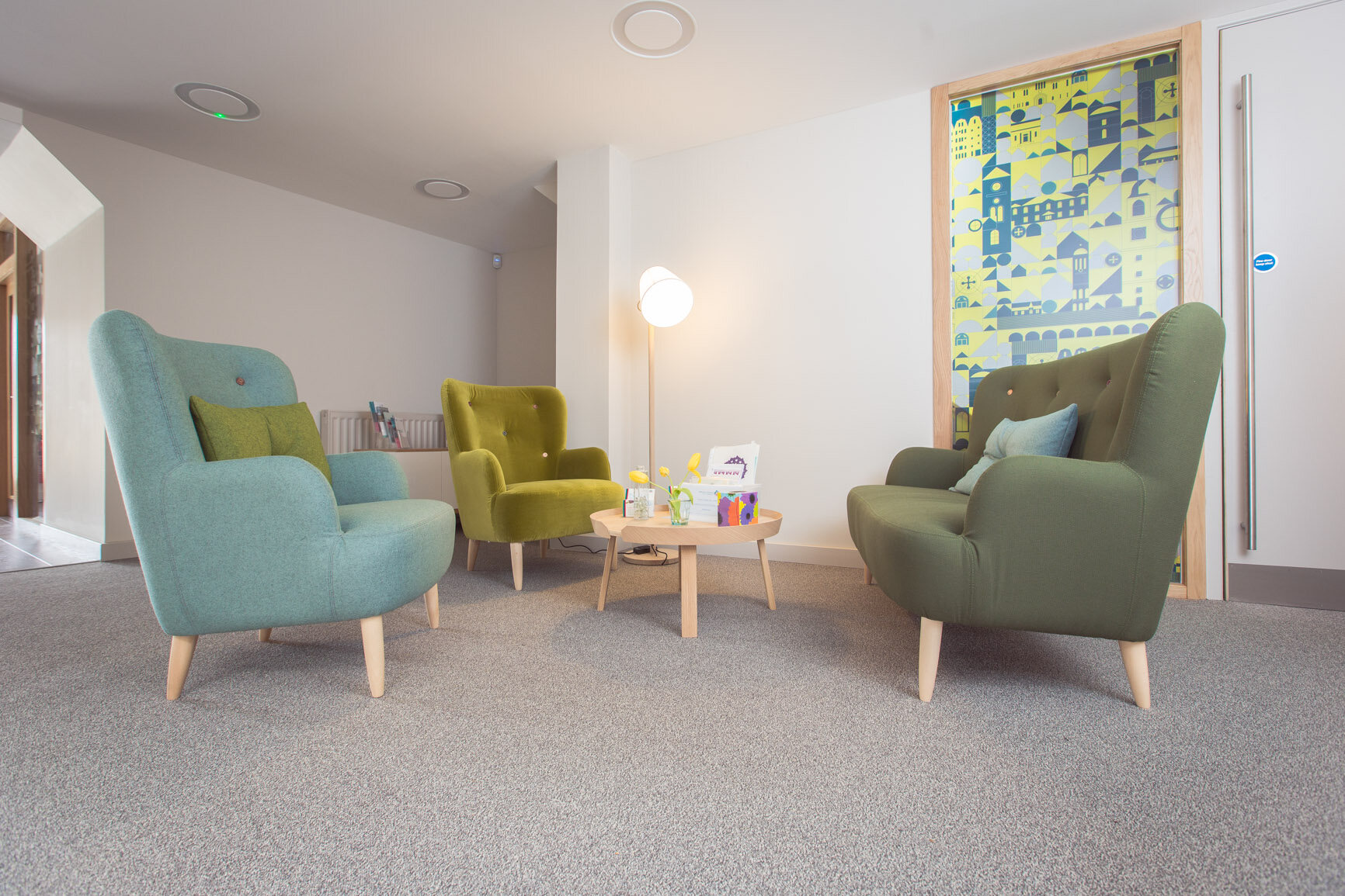 Interior of an Alzheimer Scotland Brain Health and Dementia Resource Centre