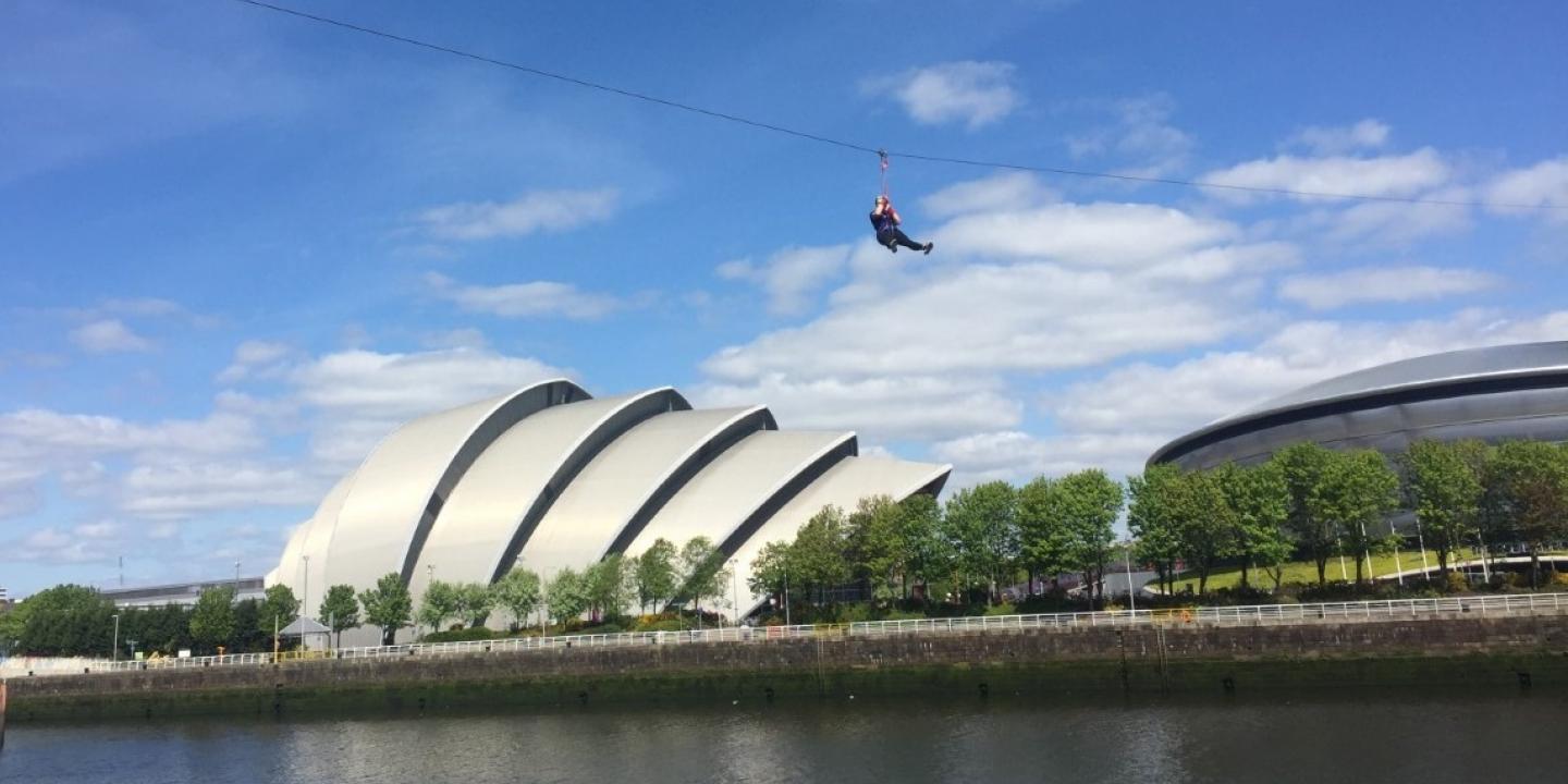 alzheimer scotland glasgow zipslide