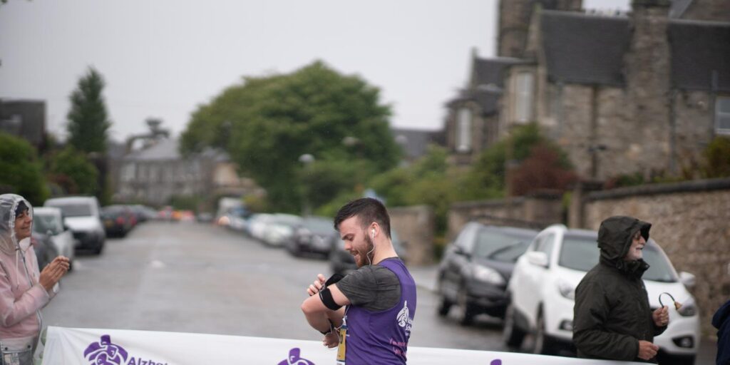 mens 10k Edinburgh alzheimer scotland