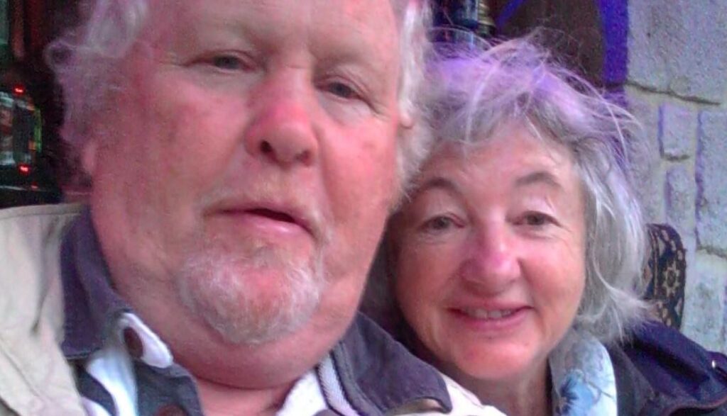 David with his wife Jeanette