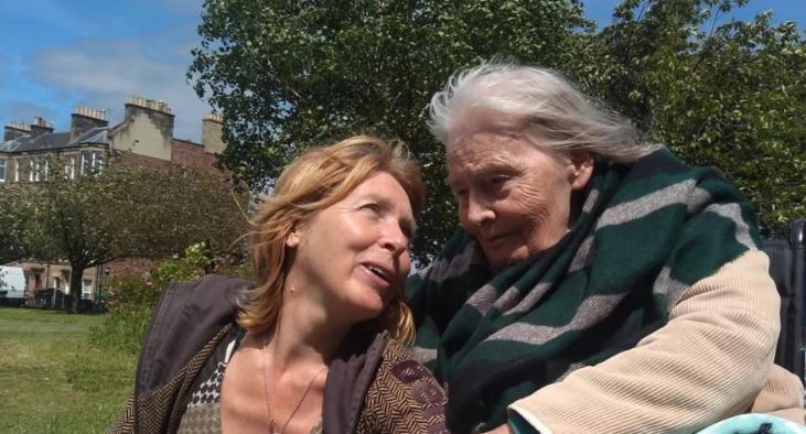 Jenny with her mum Joan