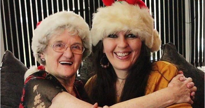 Photographer Carolyne Cowan and her mother Margaret