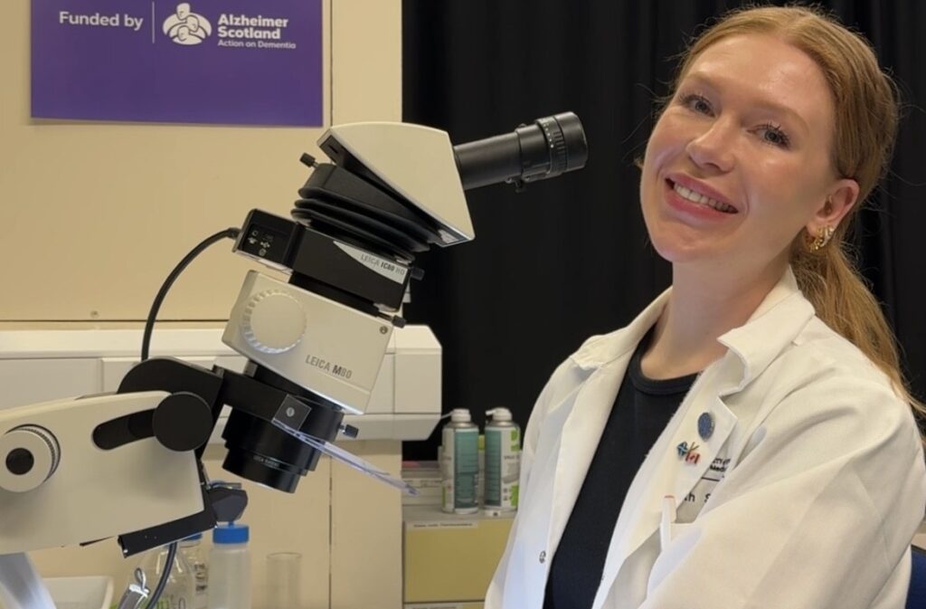 Researcher Elizabeth Simzer