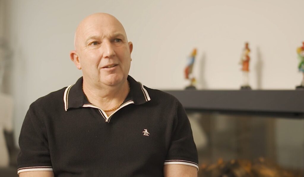 Stuart at home