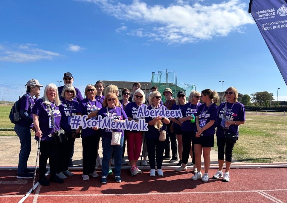 Linda and Diane Memory Walk